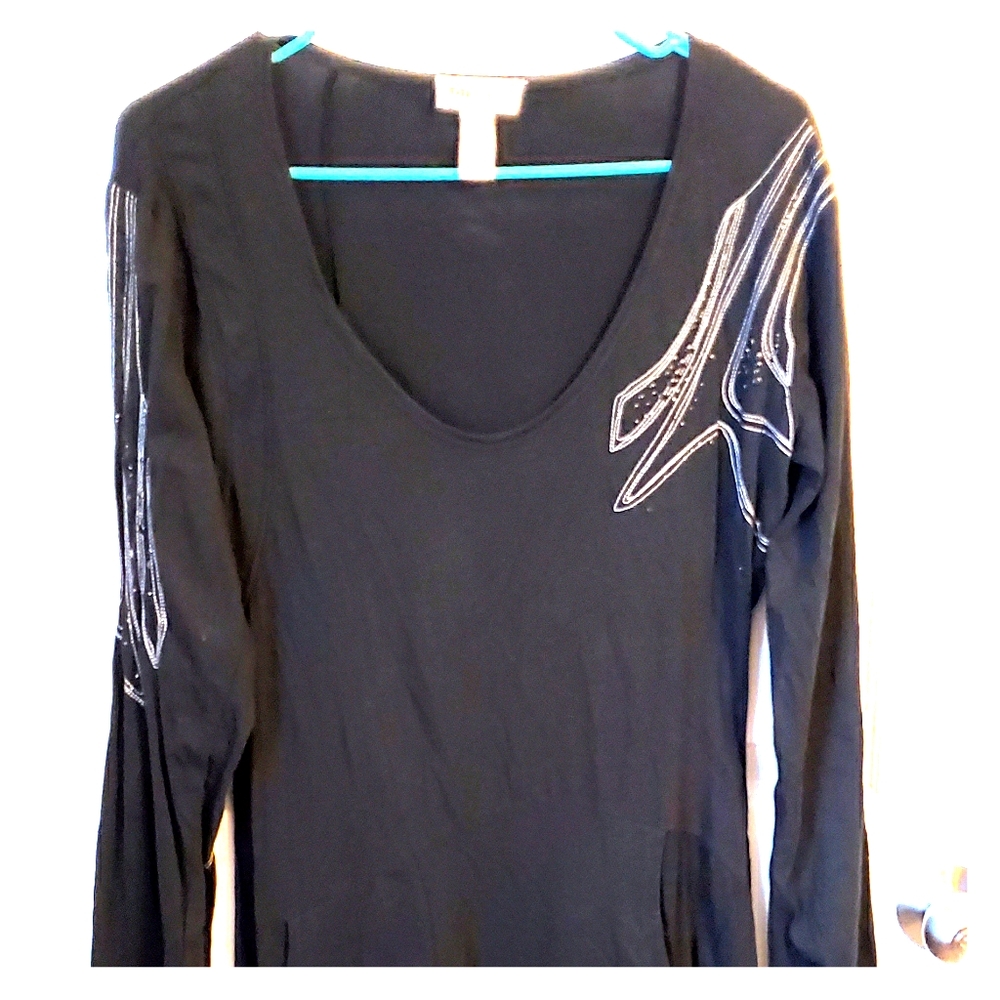 Diesel Women's Black Dress w/ Pockets Sz Sm